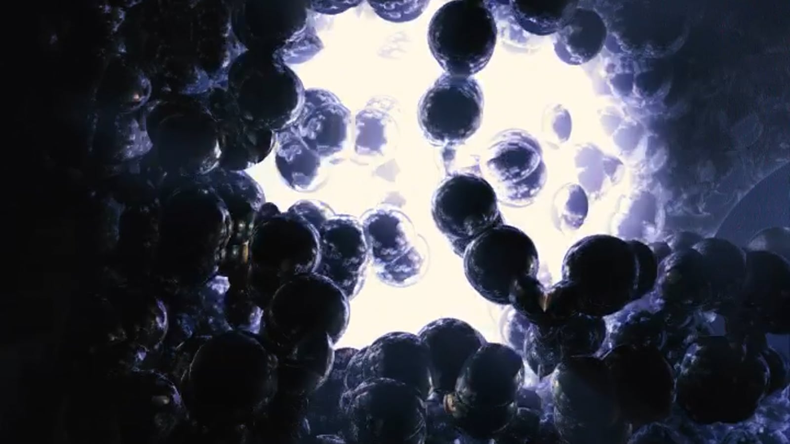 A frame from the Invisible Artforms studio reel